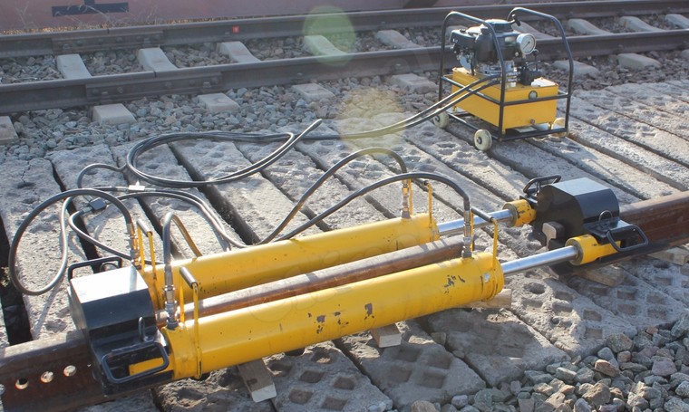 YLS-900 Portable Hydraulic Rail Stretcher/Rail Stretching Machine