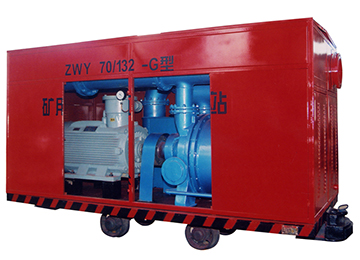 ZWY Rescuer Equipment Mining Mobile Gas Drainage Pump