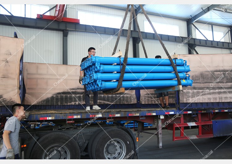 Zhong Yun Group Sent A Batch Of Hydraulic Props To Two Major Mines In Shanxi