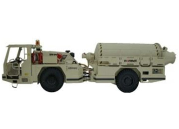 Metro mixer truck with battery